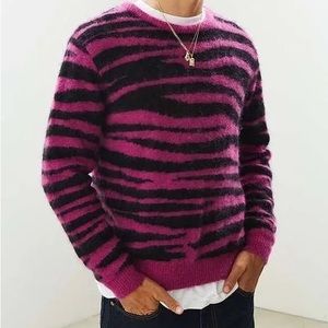 Stussy Zebra Mohair Sweater